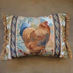 Rooster Accent Pillow